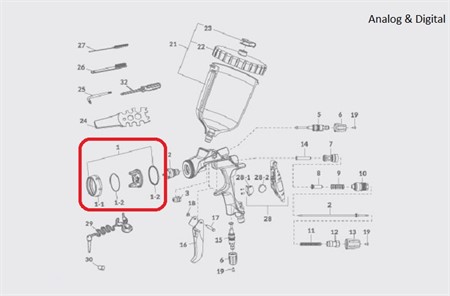 LS-400 Air Cap Set